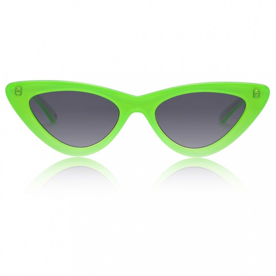 Le Specs neon green last lolita sunglasses