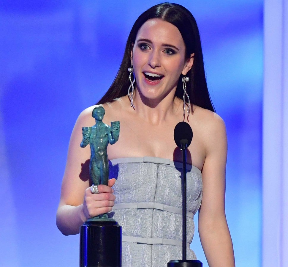 Rachel Brosnahan at the 25th Annual Screen Actors Guild Awards