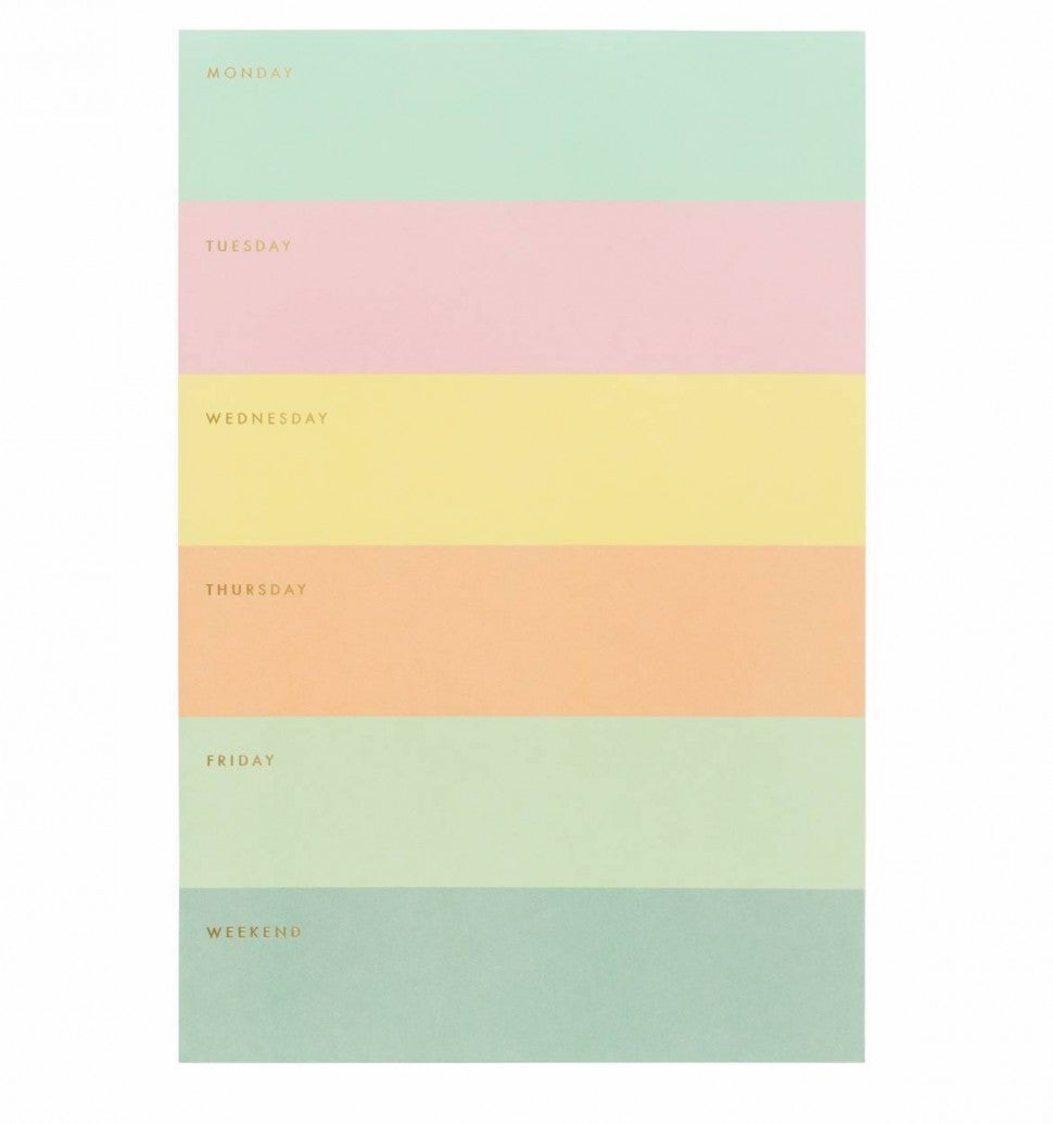 Rifle Paper Co. color block notepad