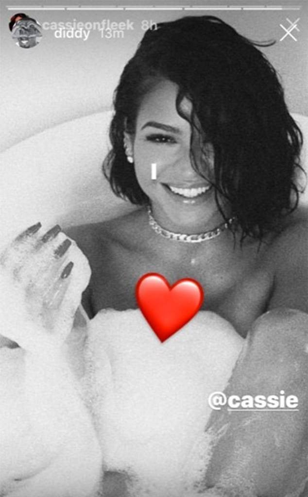 Diddy shares pic of Cassie
