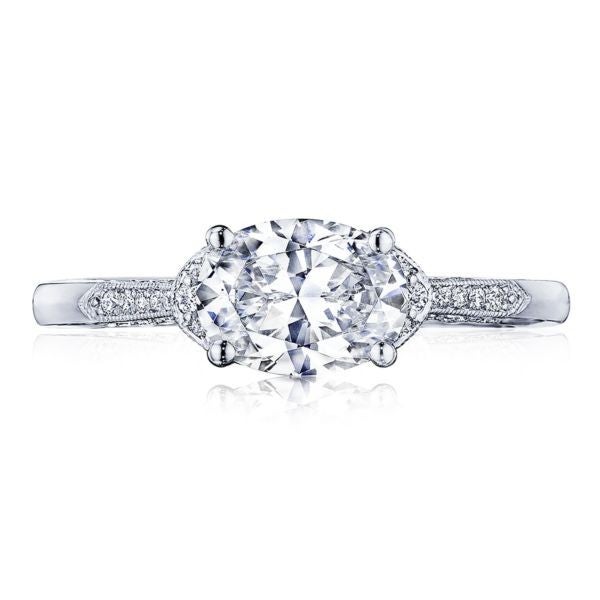 Tacori oval engagement ring