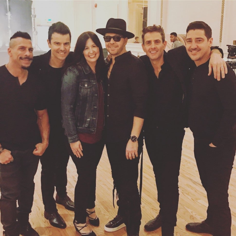 Aimee Nadeau and New Kids on the Block