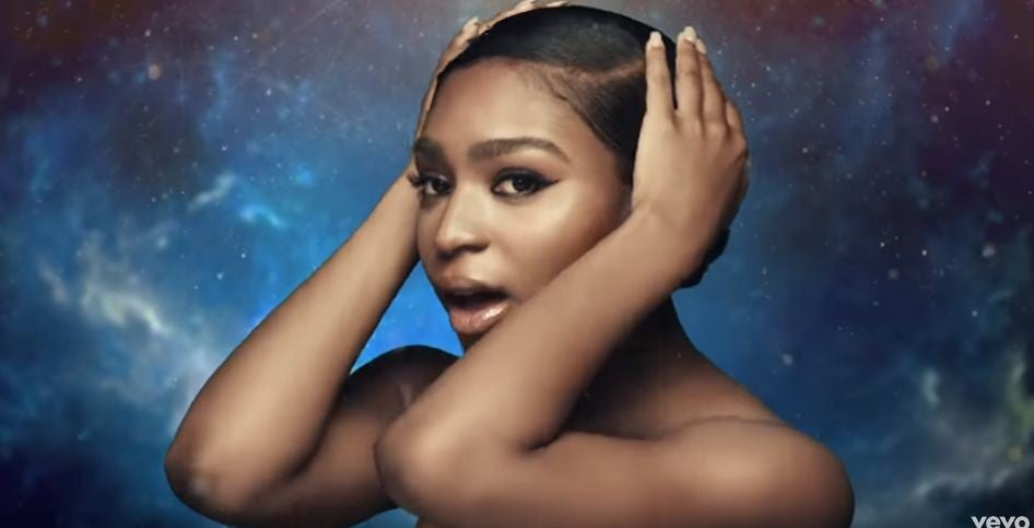Normani Kordei in Waves music video