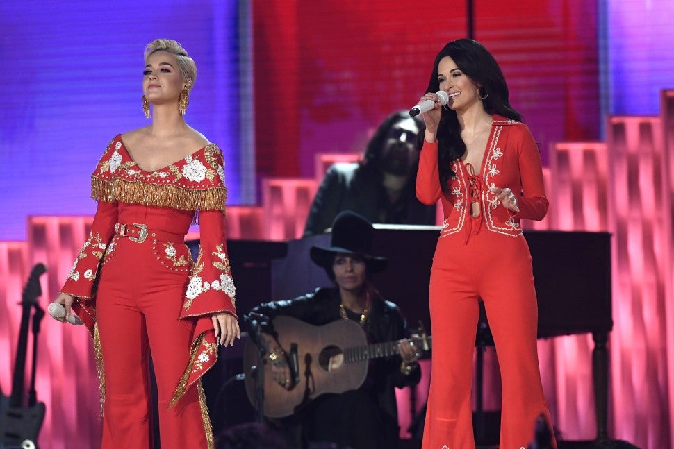 Katy Perry and Kacey Musgraves Grammys performance