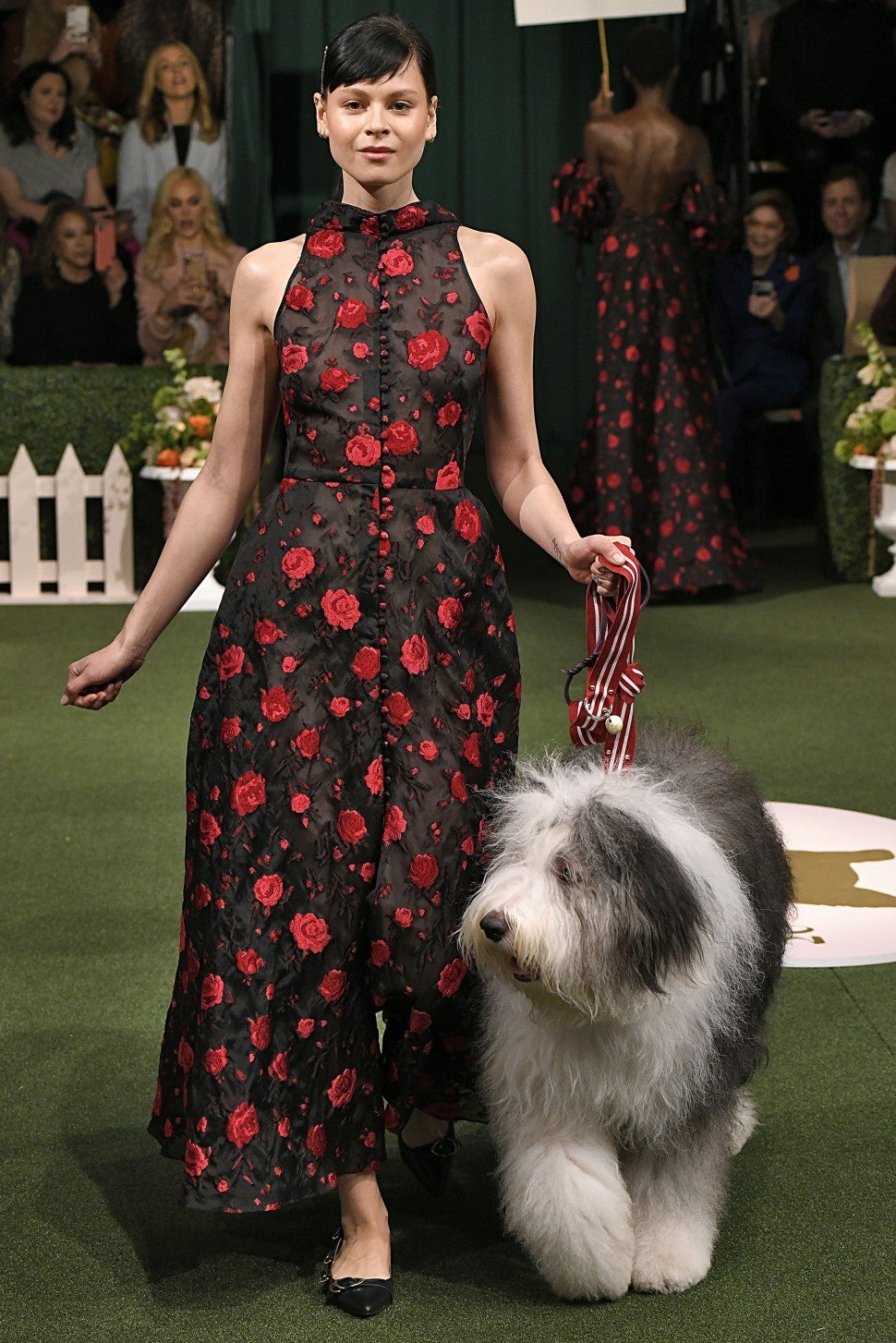 Lela Rose fall 2019 show with dogs