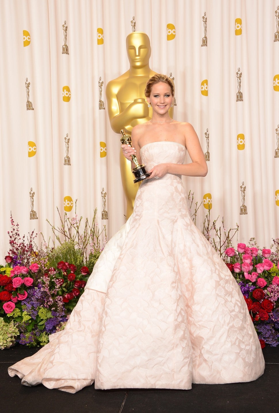 Jennifer Lawrence Oscars 2013 dress