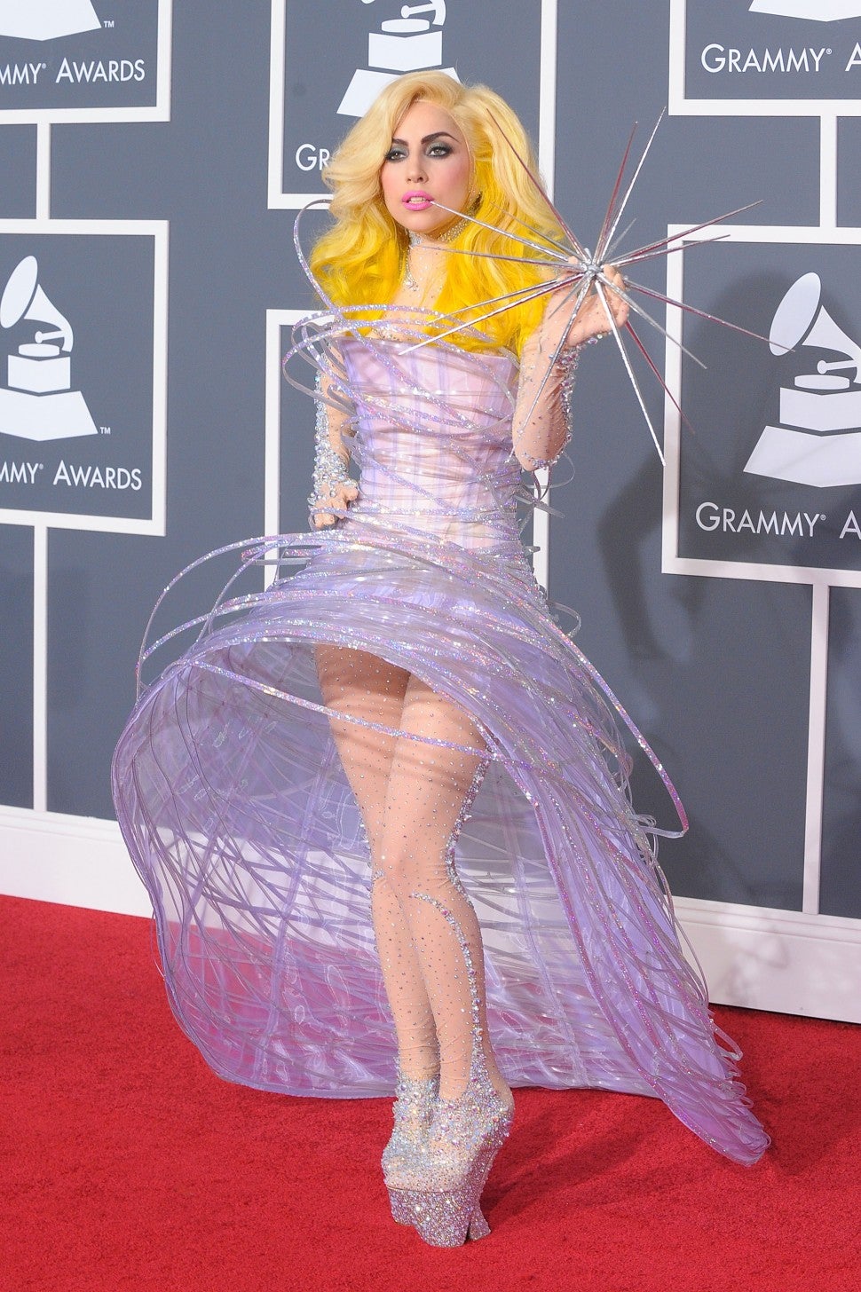 Lady Gaga at 2010 Grammys