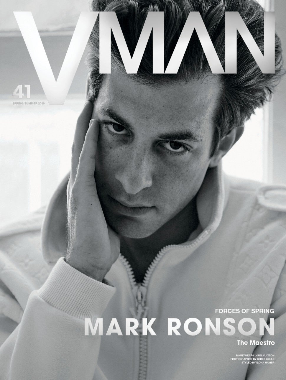 Mark ROnson VMan Cover