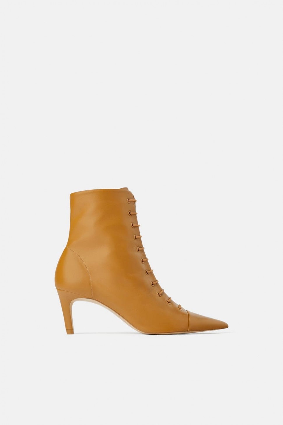 Zara lace-up bootie