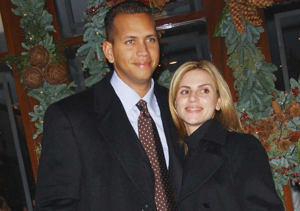 Alex Rodriguez and ex-wife Cynthia Scurtis