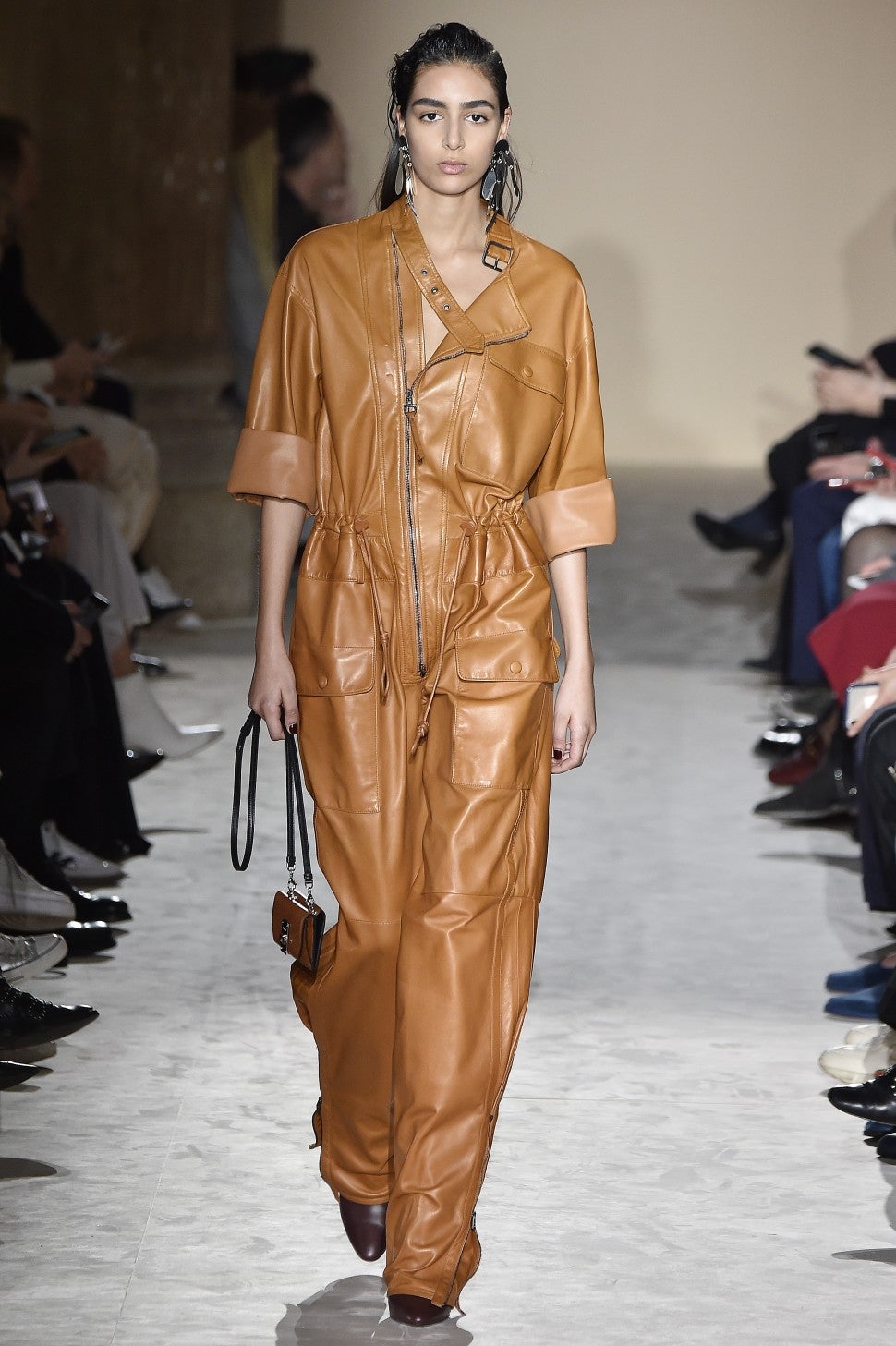Salvatore Ferragamo fall 2019 leather trend