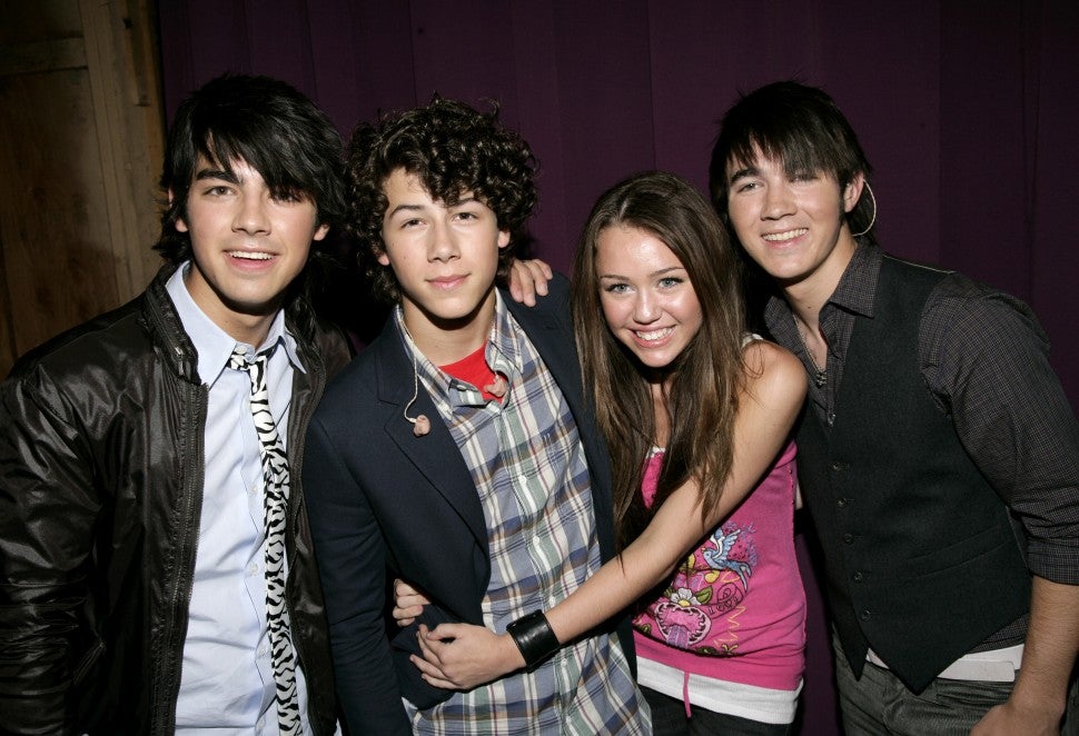 Jonas Brothers Miley Cyrus 2007