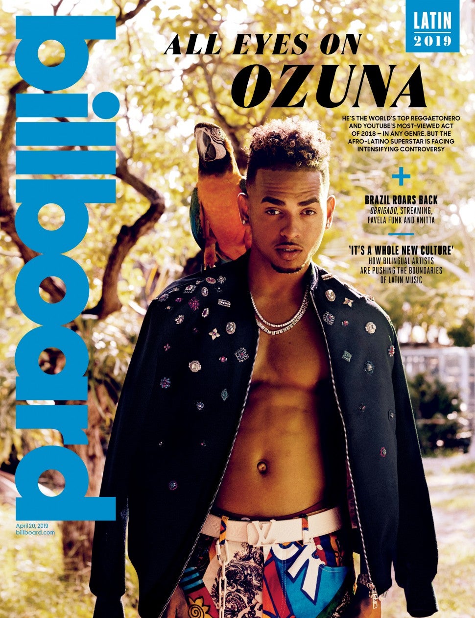 Ozuna Billboard Cover