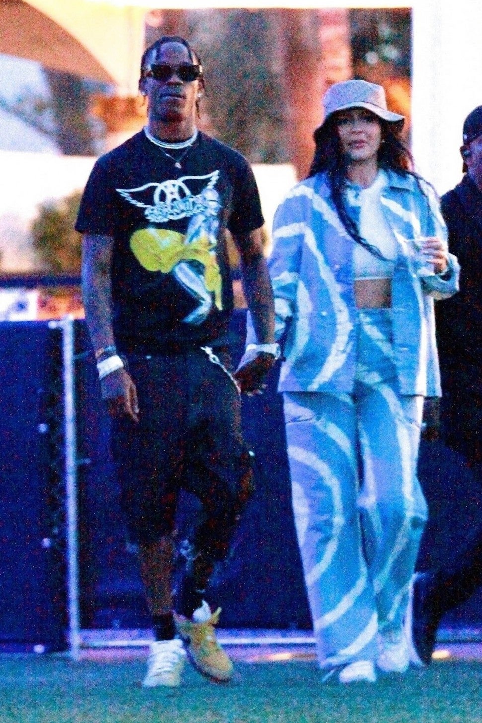 Travis Scott and Kylie Jenner at Coachella