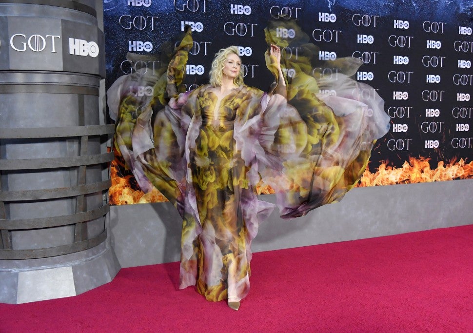Gwendoline Christie Game Of Thrones Premieres