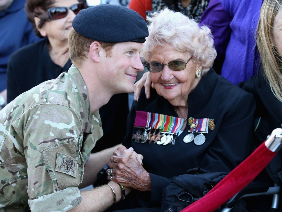 Prince Harry and Daphne Dunne