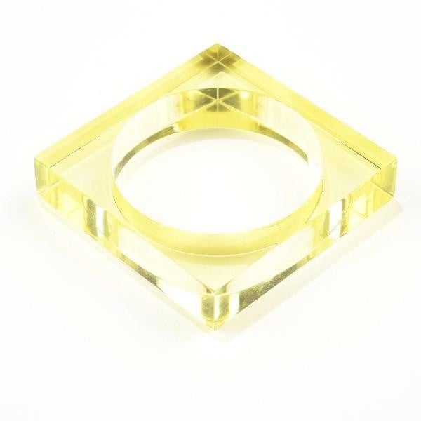 Ink and Alloy lucite bangle