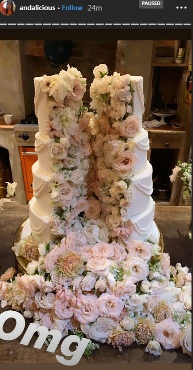 Michelle Branch Wedding Cake