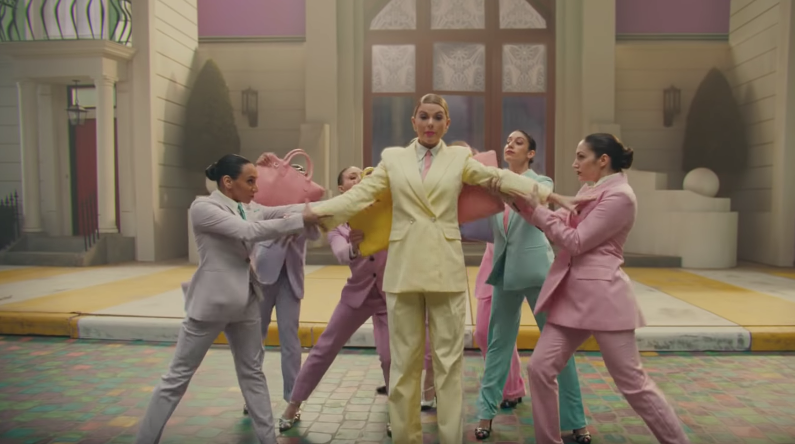 Taylor Swift ME! music video yellow suit