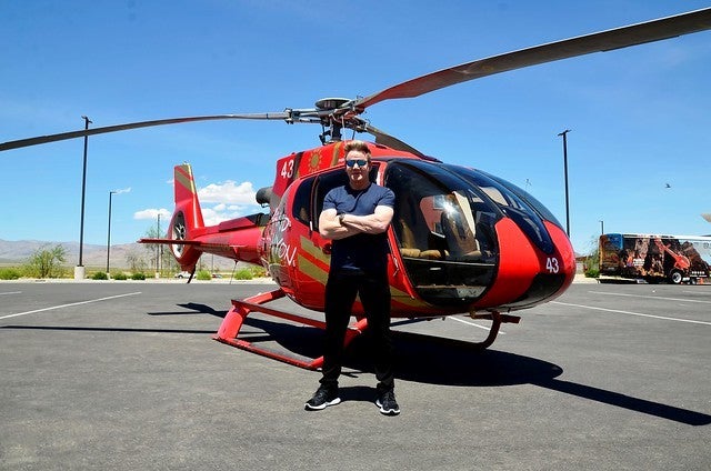 Gordon Ramsay Las Vegas Helicopter Ride
