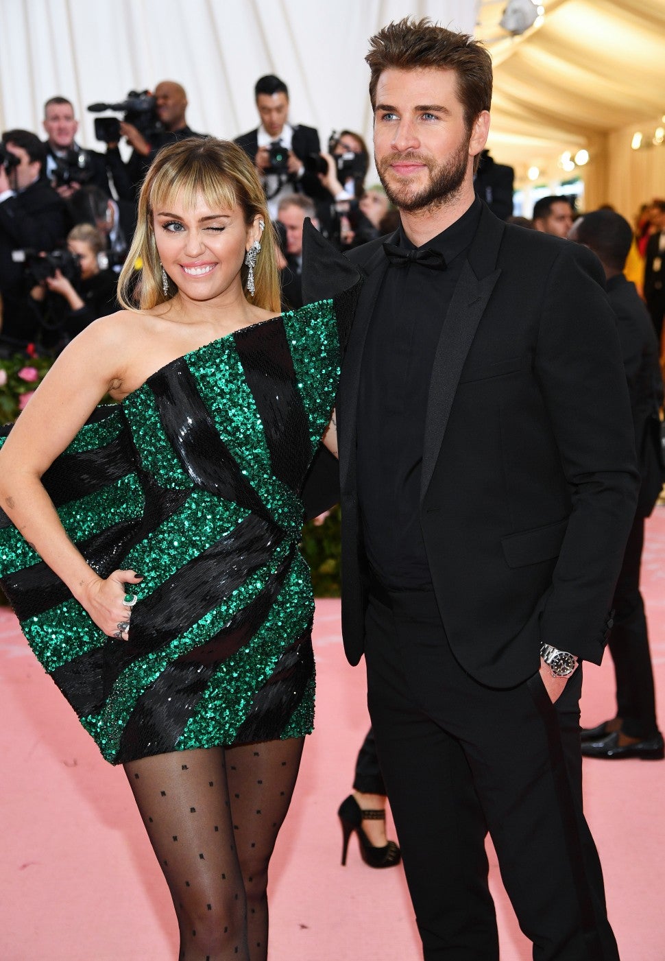 Miley Cyrus, Liam Hemsworth, Met Gala 2019
