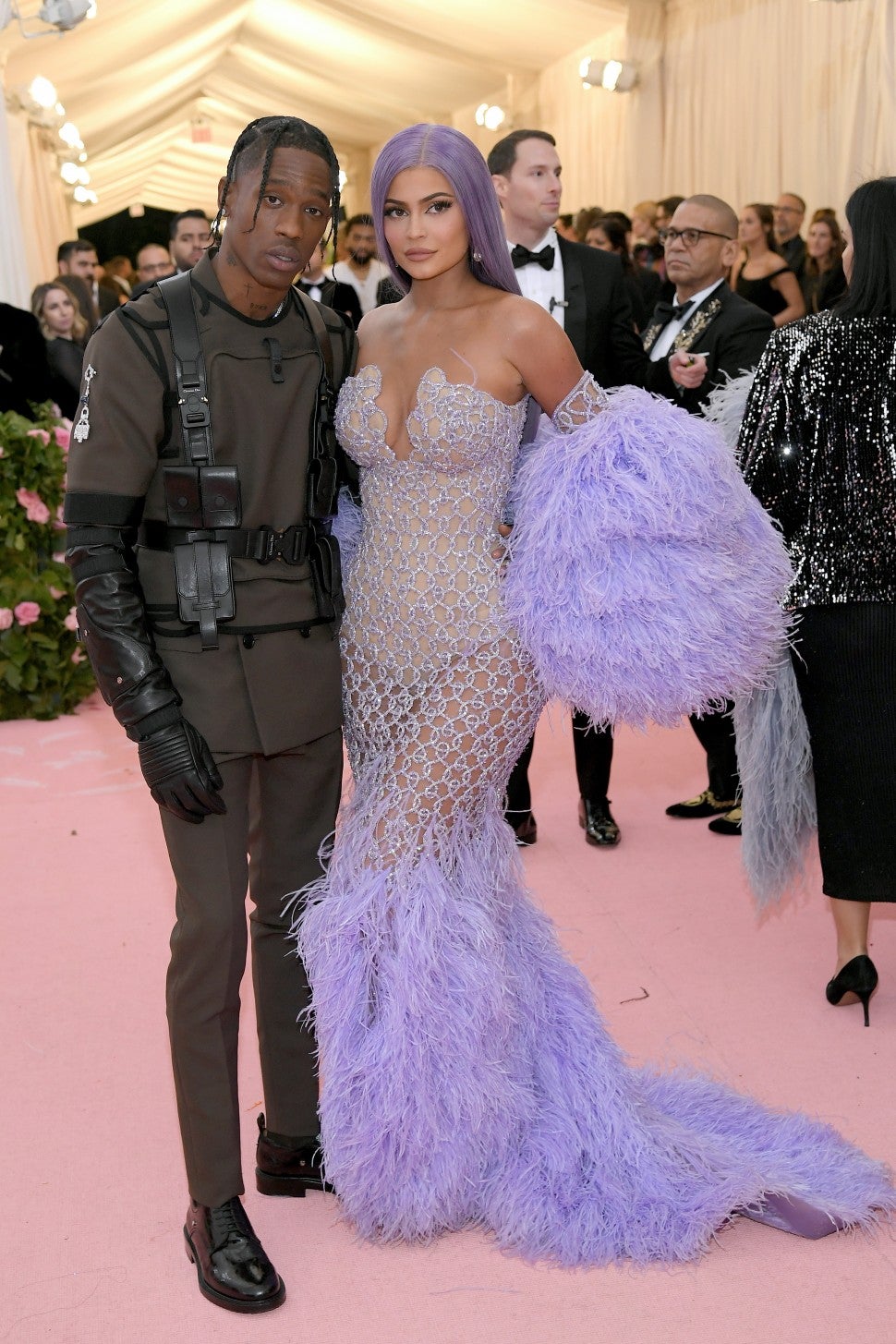 Kylie Jenner and Travis Scott at 2019 Met Gala