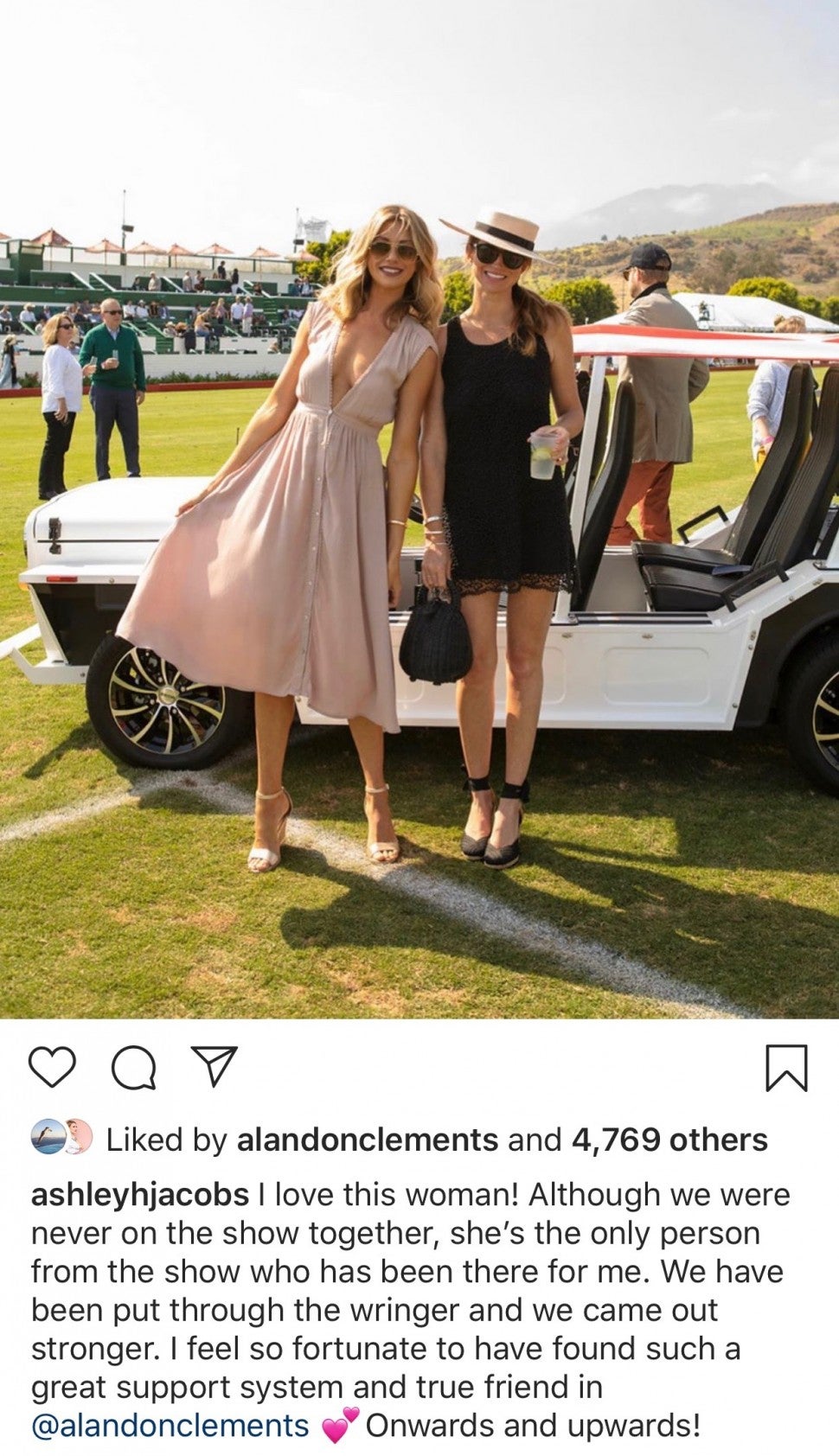 Ashley Jacobs poses with former 'Southern Charm' star Landon Clements.