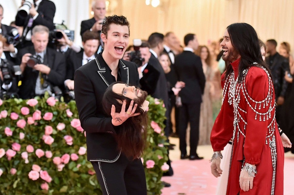 Shawn Mendes and Jared Leto at the 2019 Met Gala