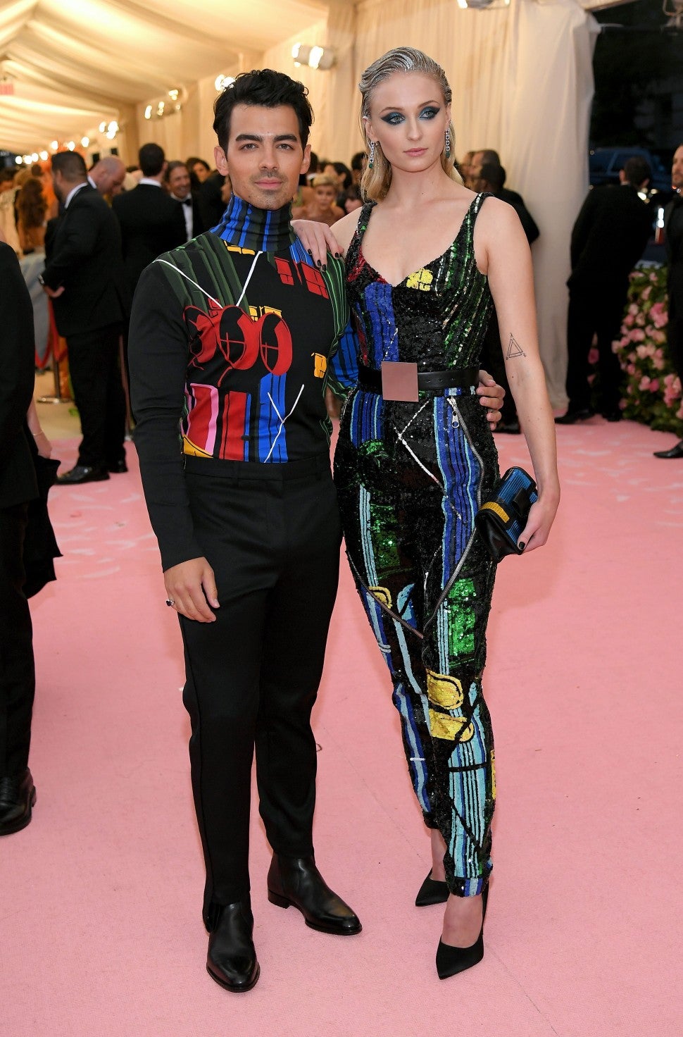 Joe Jonas and Sophie Turner at 2019 Met Gala
