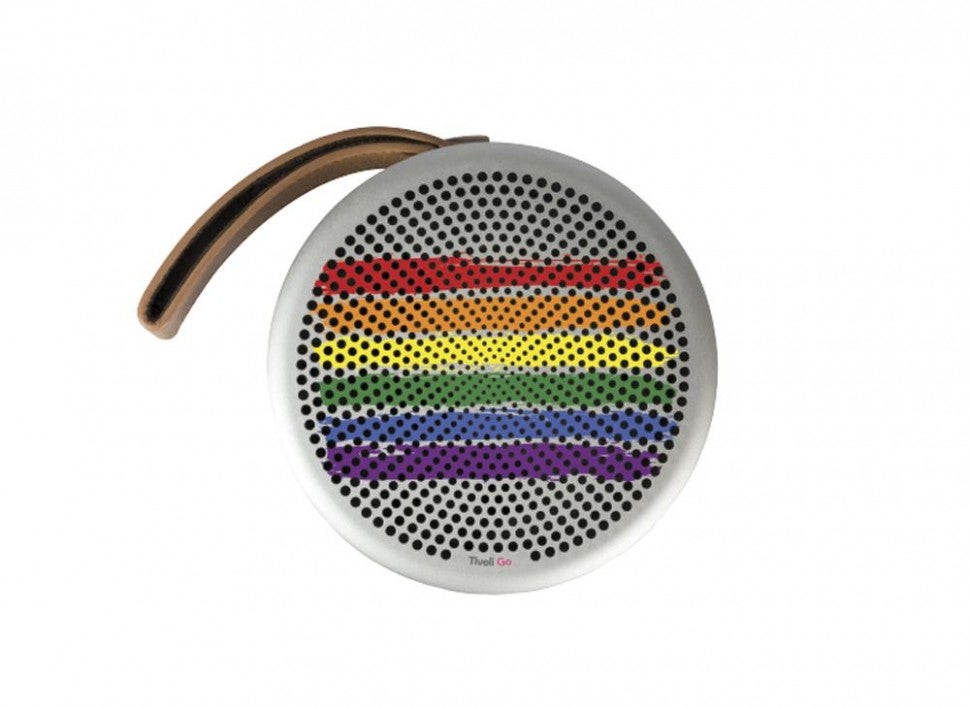 Tivoli rainbow pride speaker