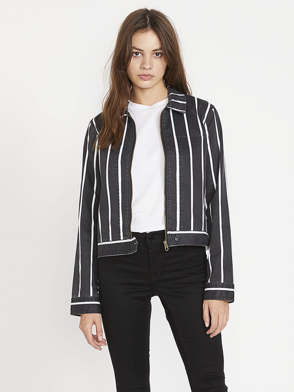 Volcom striped jacket