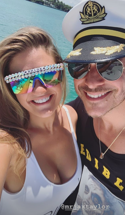 Brittany Cartwright and Jax Taylor in miami
