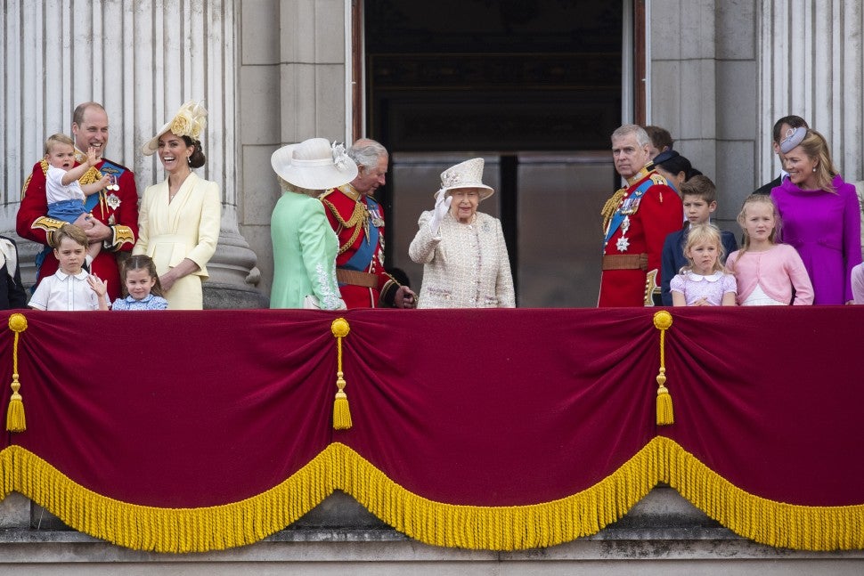 Trooping the Colour Royal Family 2019