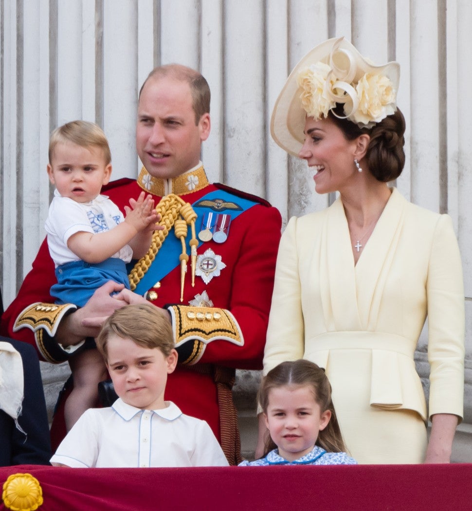 Prince Louis Kate Middleton Prince William Princess Charlotte Prince George