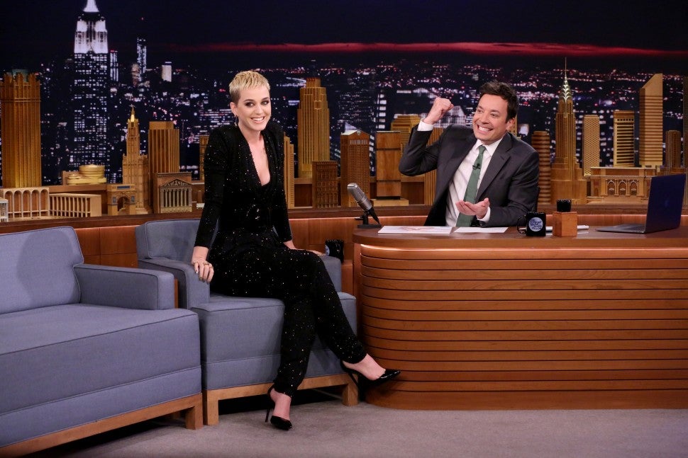 katy perry on tonight show in 2017