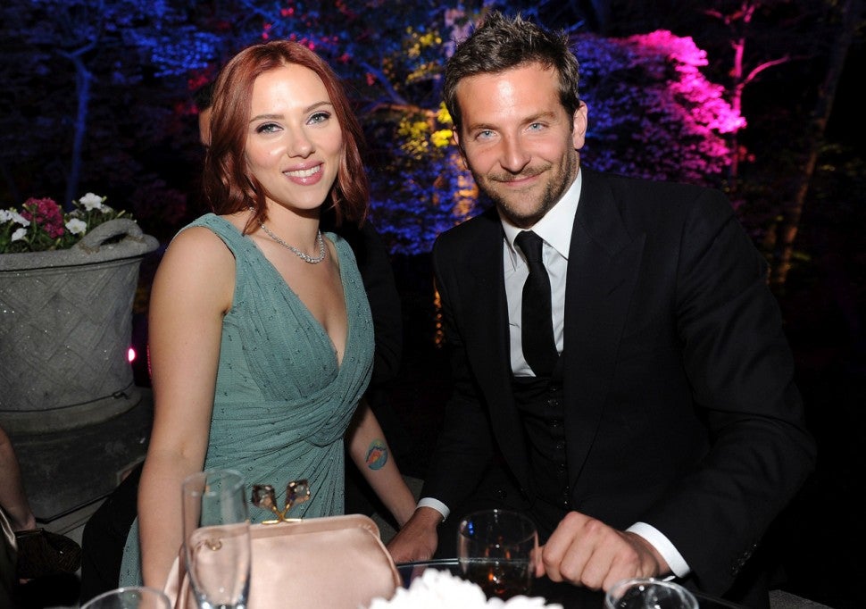 Scarlett Johansson and Bradley Cooper