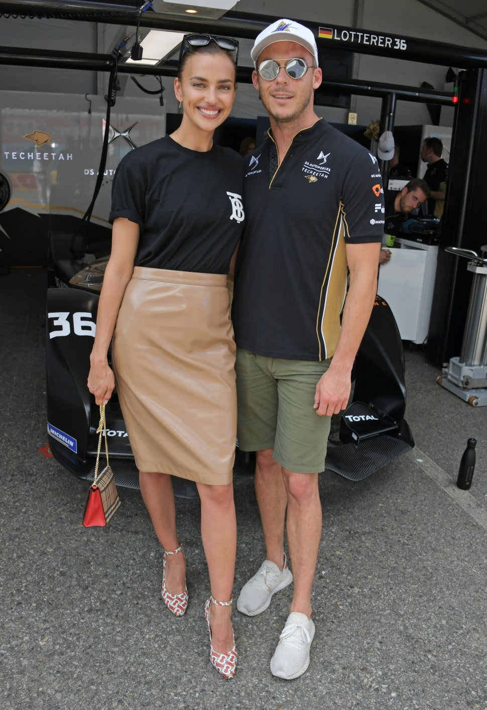 Irina Shayk and Andre Lotterer