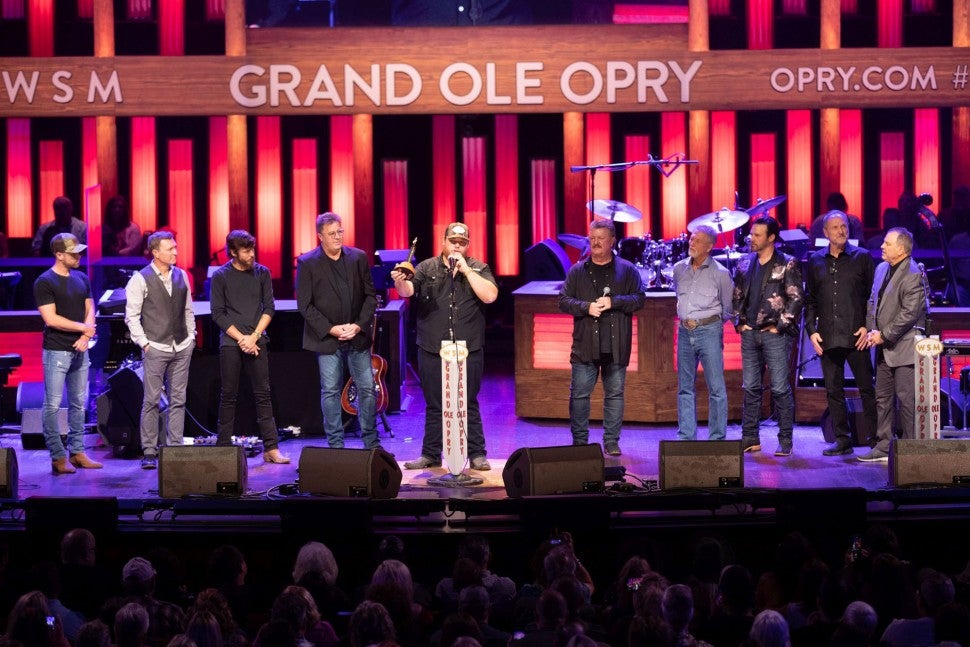 Luke Combs at Grand Ole Opry