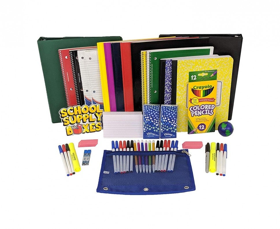 School Supply Boxes Secondary School Essentials Kit