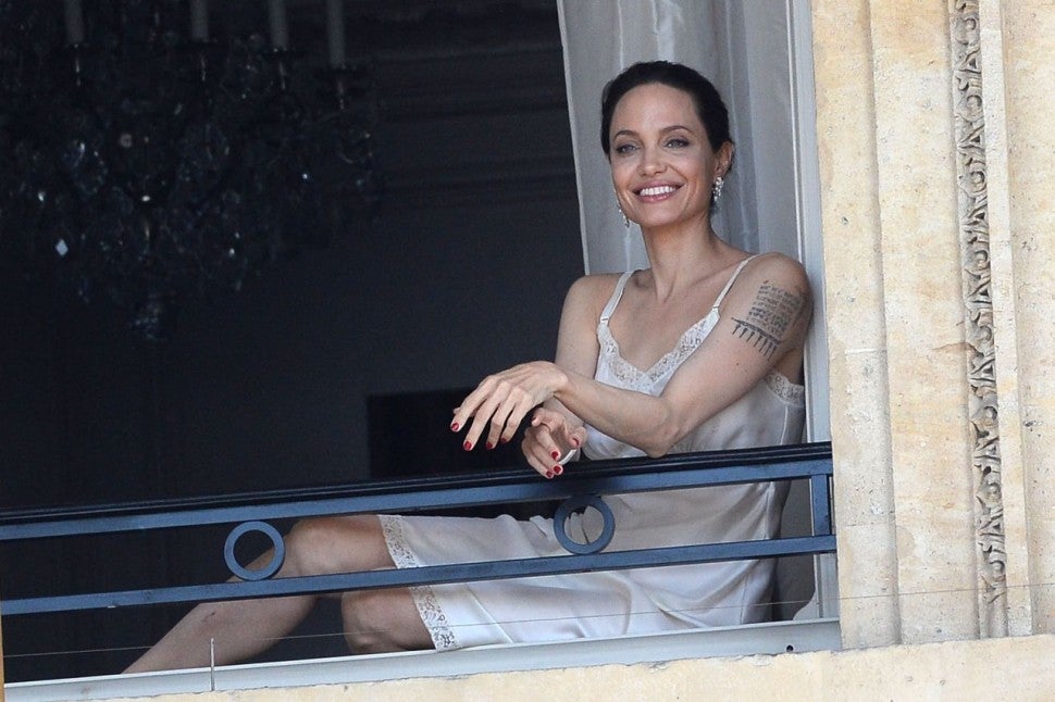 Angelina Jolie in Paris