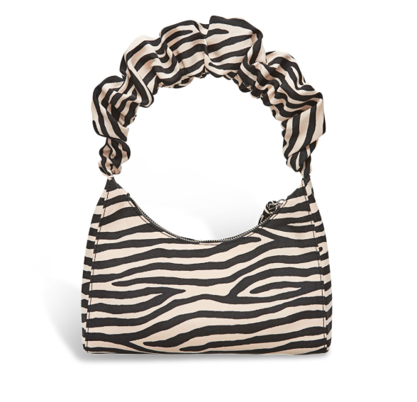 Loeffler Randall Zebra Aurora Shoulder Bag