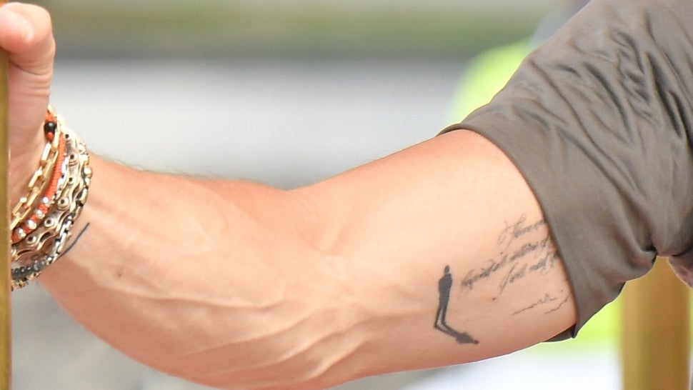 Brad Pitt New Family Tattoo Pictures  POPSUGAR Celebrity