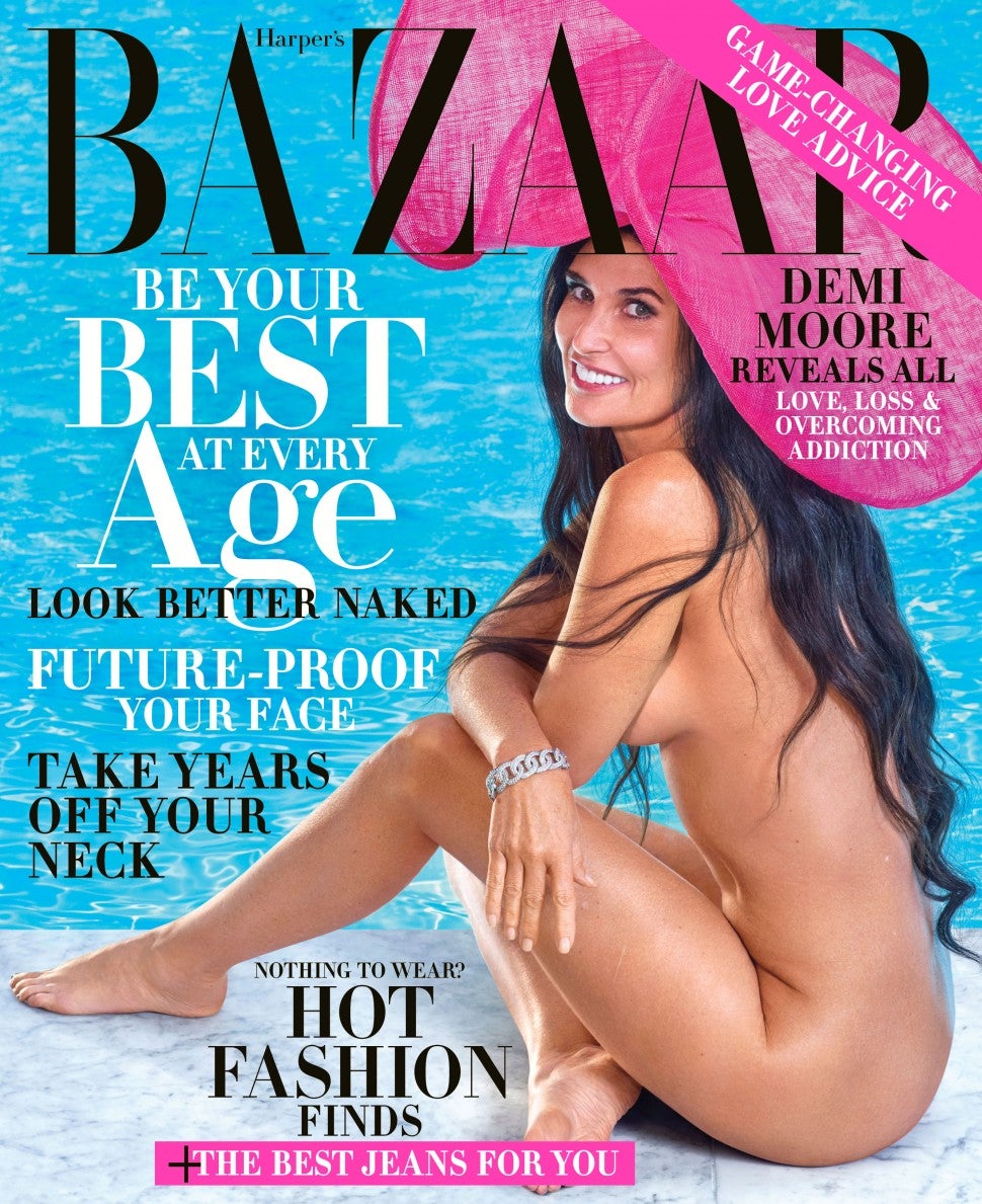 Demi Moore Poses Nude for 'Harper's Bazaar' and Talks Past Drug Abuse |  Entertainment Tonight