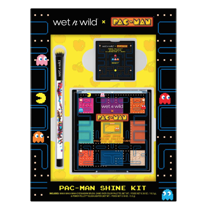 Wet n Wild Pac-Man Shine Kit