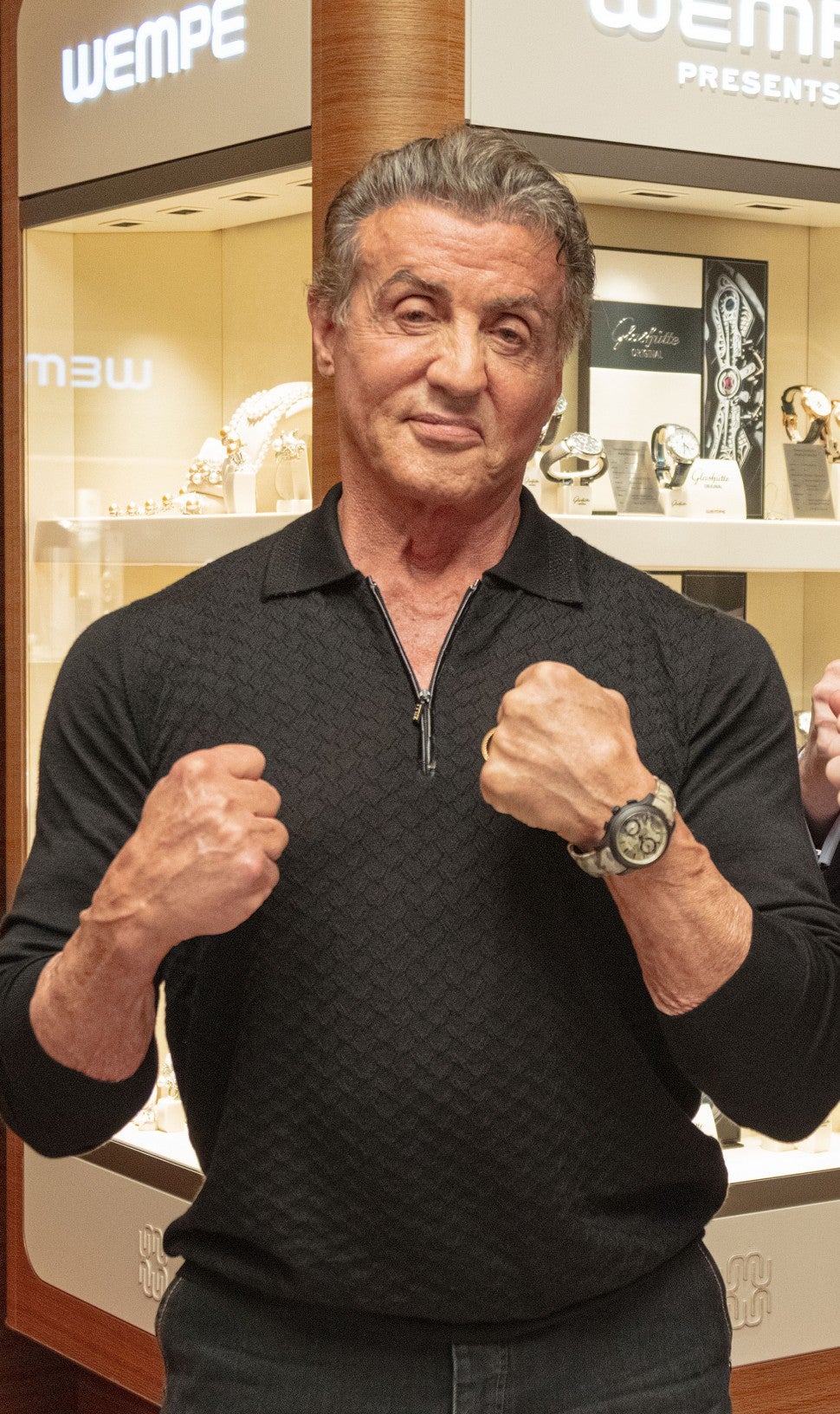 Sylvester Stallone at wempe