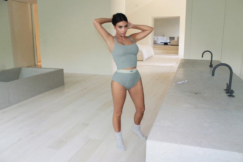 Kim Kardashian SKIMS cotton collection campaign