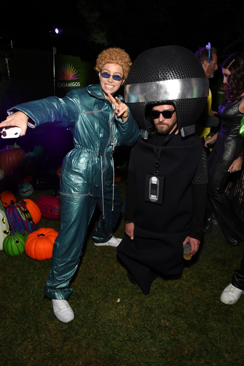 Jessica Biel Justin Timberlake Casamigos Halloween Party