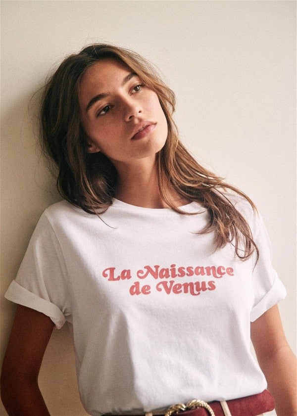 Sézane La naissance de venus T-shirt