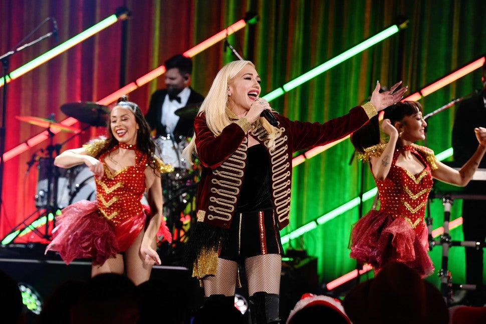 Gwen Stefani iHeartRadio Holiday Show