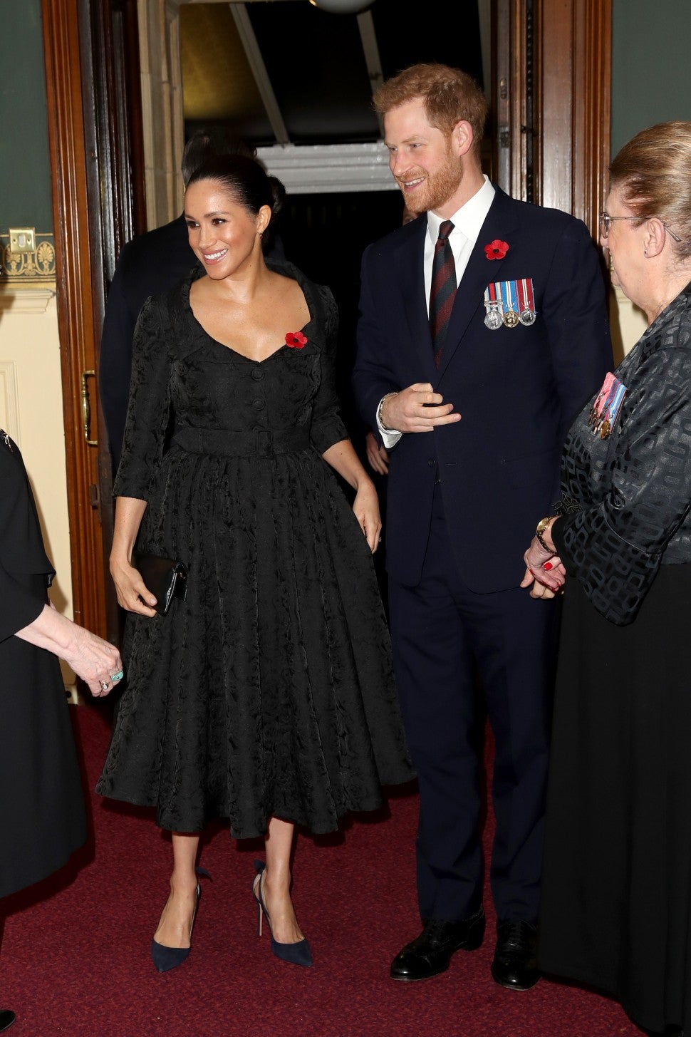 Meghan Markle Prince Harry 2019 Remembrance Day